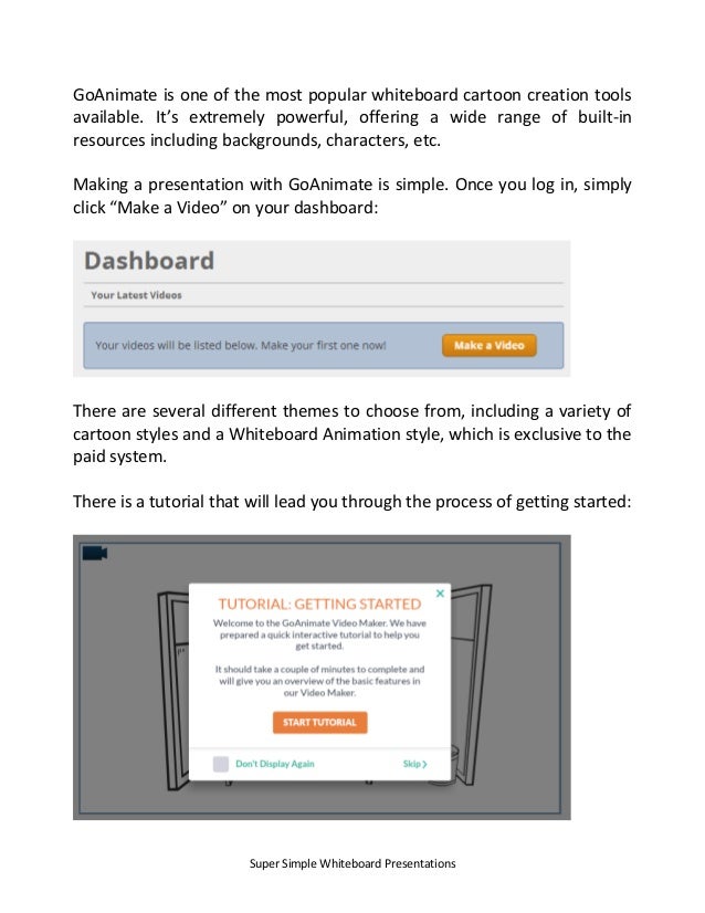 whiteboard presentations guide how