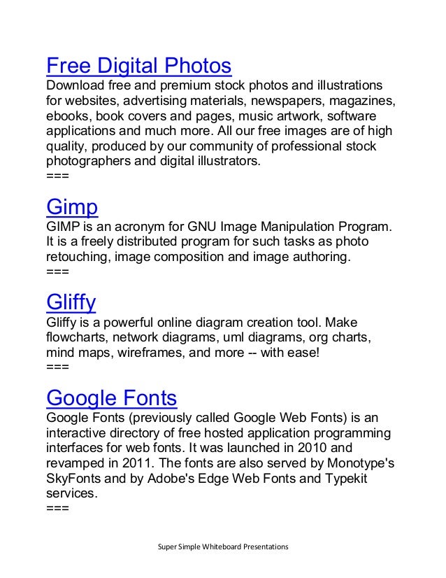 whiteboard presentations guide how