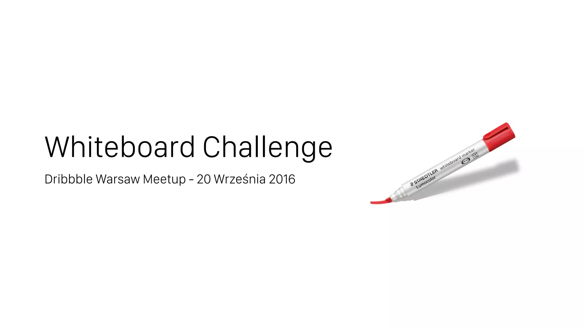 Whiteboard Challenge - Jak rekrutować UX Designera | PPT