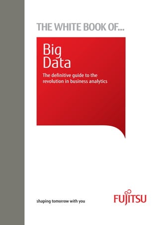 Big
Data
The definitive guide to the
revolution in business analytics
shaping tomorrow with you
 