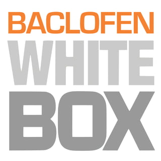 Whitebox: neue Wege in der Behandlung von Sucht mit Baclofen Slide 1
