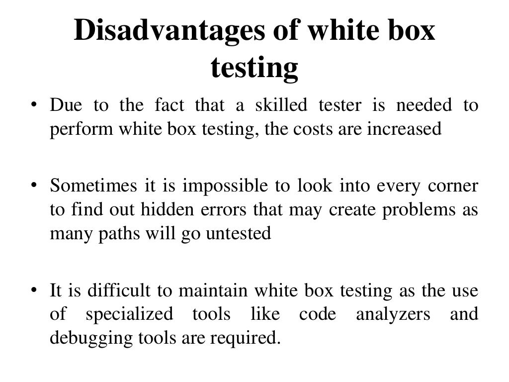 White box black box & gray box testing