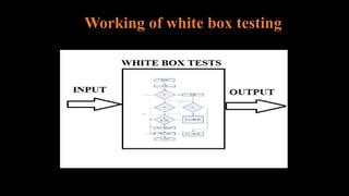 whiteboxtesting.pptx is about white box testing | PPTX