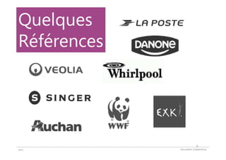 DOCUMENT COMMERCIAL2015
Quelques
Références
6
 