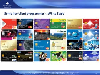 Some live client programmes -  White Eagle 