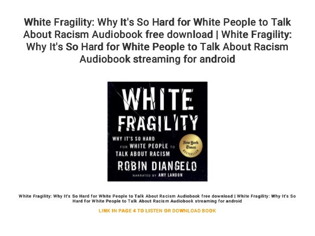 White Fragility Audiobook | Online Listen | Audiobook X