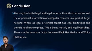 White hat and black hat hackers | PDF