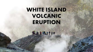 WHITE ISLAND
VOLCANIC
ERUPTION
 