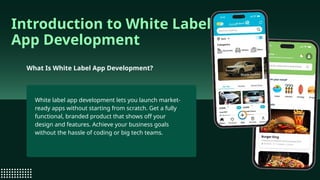 White Label App Development — Accelerate Brand Growth with Ready-to ...