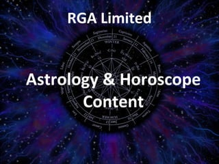 RGA Limited Astrology & Horoscope Content 