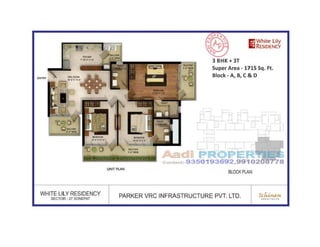 White lily residency sonepat,sector 27 9350193692