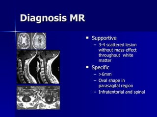 White matter diseases | PPT