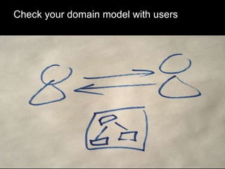 Check your domain model with users 