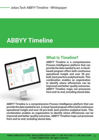 ABBYY Timeline White Paper | PDF