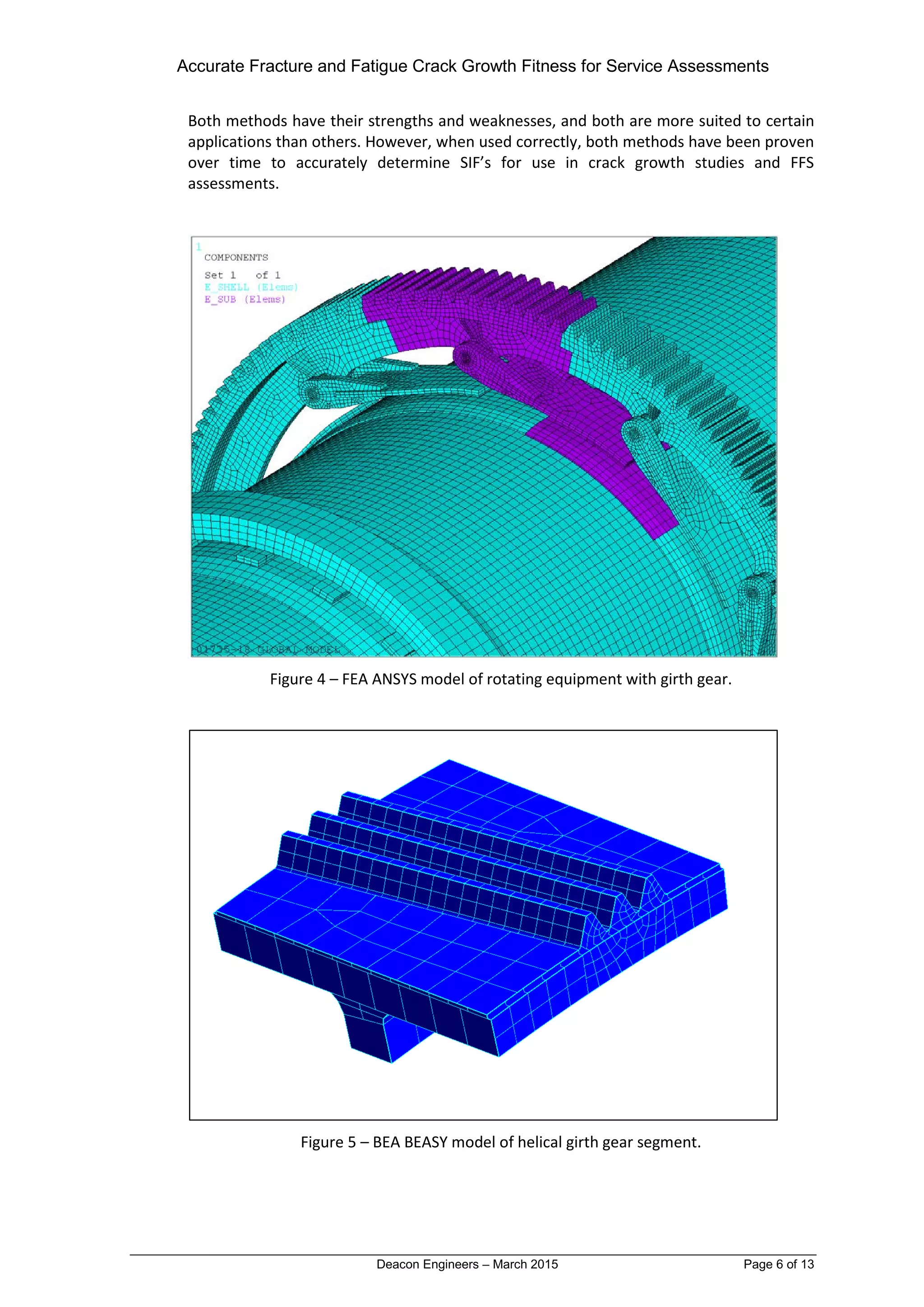 White paper accurate fracture and fatigue crack growth | PDF