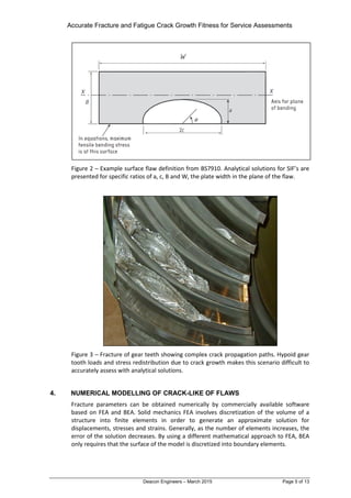 White paper accurate fracture and fatigue crack growth | PDF