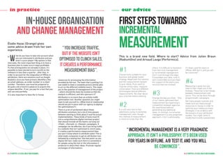 43 // chapter 3 // excelling at multichannel42 // chapter 3 // excelling at multichannel
in practice
Élodie Hazac (Orange) gives
some advice drawn from her own
experience.
“W
hat do you have to take into account when
you are interested in attribution and you
aren’t a pure player? My opinion is that
internally, the most important thing is to have a
business plan to make sure it stays profitable.
If a few prerequisites are already in place, it’s
possible to have started to turn a profit on the
software in less than a quarter...after that, in
order to account for the integration of Offline in
attribution, there are solutions such as Google
Analytics once you have primary identifiers like
an email address, an order number or a client
number. Therefore, one must be prepared to
do quite a bit of work in advance to acquire this
unique identifier. If not, you pay for a tool that you
will use only partially.
It is also important to have the in-house
resources for processing the information
provided by the tool. The team that is putting it to
use needs to have a complete picture and be able
to act on the different visibility levers. This leads
you to the question of management of the project
- where should the team be located so that the
analysis is efficient, and who sponsors it?
Attribution is no more than an activity traffic
optimisation tool. Another question you might
want to ask yourself is: «What kind of relationship
should we put in place with our agency to deploy
the optimisations?»
There is a lot of excitement about these
attribution solutions, but a lot of time passes
between starting to think about it and the actual
implementation. These kinds of tools must fit
into a comprehensive digital overhaul project
that should include all the teams carrying out
«Paid», «Earned» or «Owned» campaigns. A
campaign can be effective, but if you bring traffic
to a website that isn’t optimised to clinch sales,
it creates a performance measurement bias:
you won’t know where to attribute sales! This is
what leads companies to get an attribution tool,
followed by a testing tool. One last point: as you
deploy the tool, make sure there is somewhere
for people using the tool or the information it
produces to share their ideas. Promote regular
exchanges of information».
“ Youincreasetraffic,
butifthewebsiteisn’t
optimisedtoclinchsales,
itcreatesaperformance
measurementbias ”.
in-house Organisation
and change management
This is a brand new field. Where to start? Advice from Julien Braun
(RadiumOne) and Arnaud Lauga (Performics).
#1
Choose tools suitable for your
business and global media
strategy. Adapt both the solution
and the measurement sample
to your needs. If you want to
improve online sales, measure
online sales! There are different
technologies behind different
measurements. Be clear about
your priorities before starting
#2
It is still very rare to find
advertisers using incremental
management, even though
this method of measurement
is more accurate than the
others. It is difficult to transition
from last click management
to incremental management.
Don’t rush through the steps.
Consolidate your data, unify it,
sort it and make sure you have
the support of the teams and
services that are involved.
#3
Change the way you think. “ One
of our clients optimised their
measurement by organising a
competition between agencies
(he used three) without
generating any additional
sales. In contrast, incremental
management is a very pragmatic
approach; it isn’t a philosophy.
It’s been used for years in
Offline. A/B test it, and you will
be convinced ”.
#4
Measuring is good, but you
have to then make use of the
findings. There has to be linkage
between measurement and
action. This can be done through
programmatic campaigns.
Get many people involved, and
make sure you have enough
resources in-house in order to
optimise your media purchase
strategies in accordance with
the lessons of your attribution
studies. You might come to
modify them pretty substantially.
“ Incremental management is a very pragmatic
approach; it isn’t a philosophy. It’s been used
for years in Offline. A/B test it, and you will
be convinced ”.
firststepstowards
incremental
measurement
our advice
 