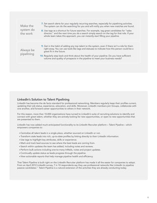 Best Practices for Developing a strong Talent Pipeline | PDF