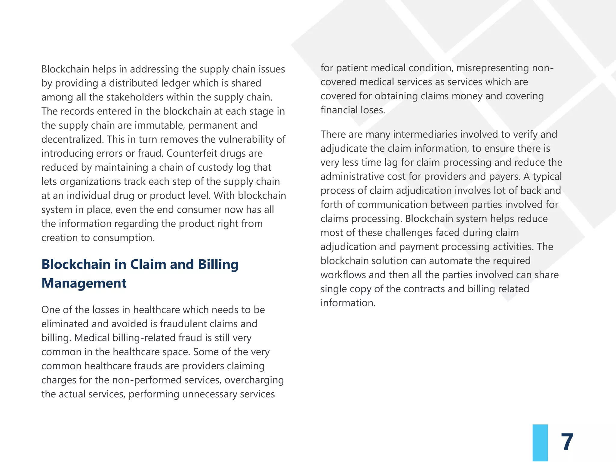 Blockchain for Healthcare | PPTX