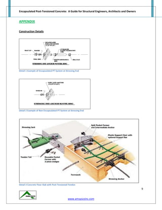 White paper - Encapsulated Post Tensioned Concrete | PDF