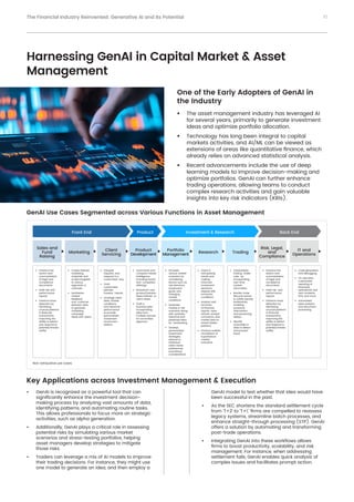 The Financial Industry Reinvented: Generative AI and its Potential | PDF