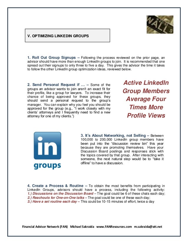 Financial Advisor Network (FAN) Advisors obtaining clients from