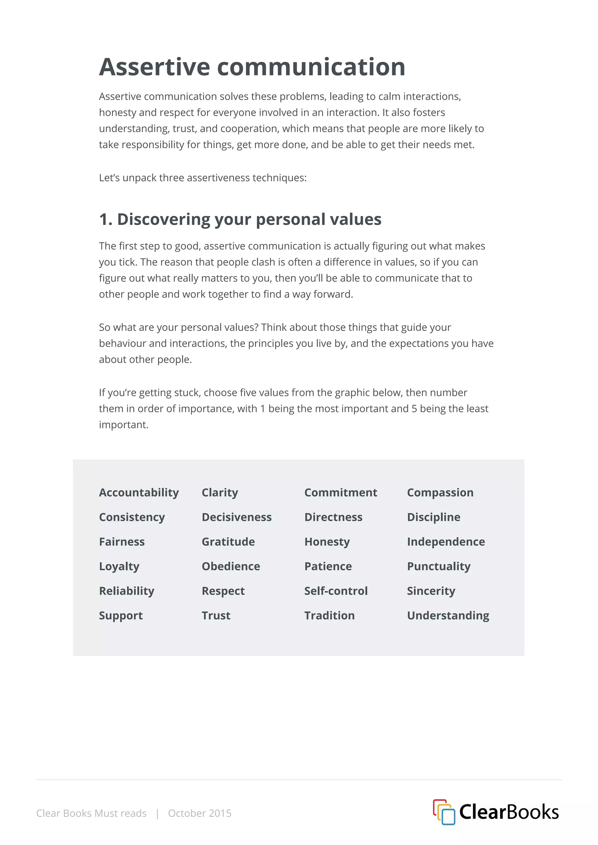 How to be assertive in the workplace | PDF