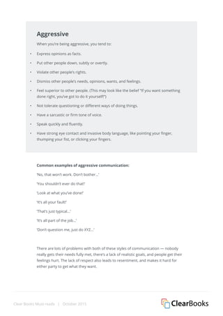 How to be assertive in the workplace | PDF