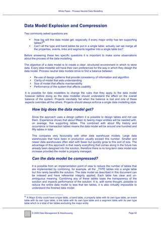 Non Party Data Model Example.pdf White Paper - Process Neutral Data Modelling | PDF