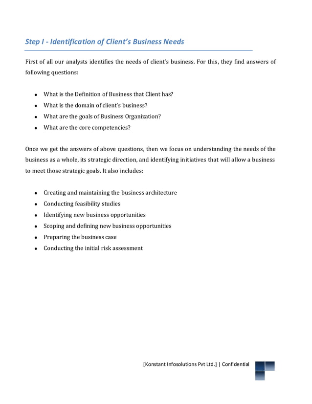 Whitepaper - Project Analysis Process at Konstant | PDF | Computer ...