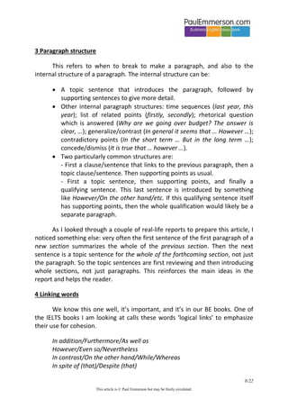 White Paper: the language of report writing