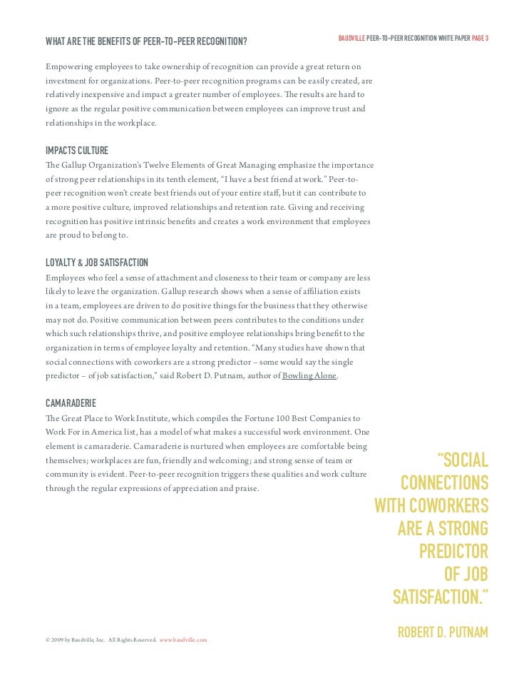 PeertoPeer Recognition White Paper