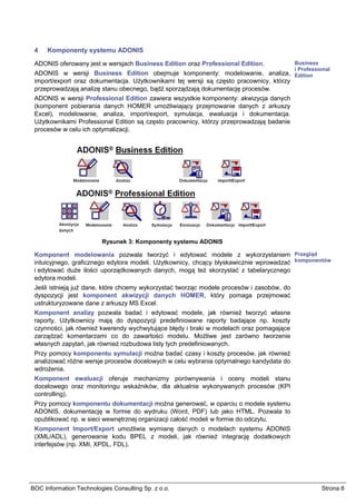 ADONIS - funkcjonalnosci i scenariusze zastosowania | PDF