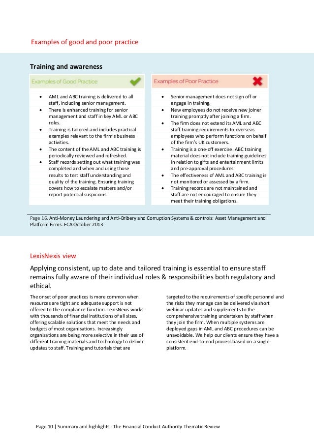 Anti Money Laundering And Anti Bribery And Corruption Systems Contr