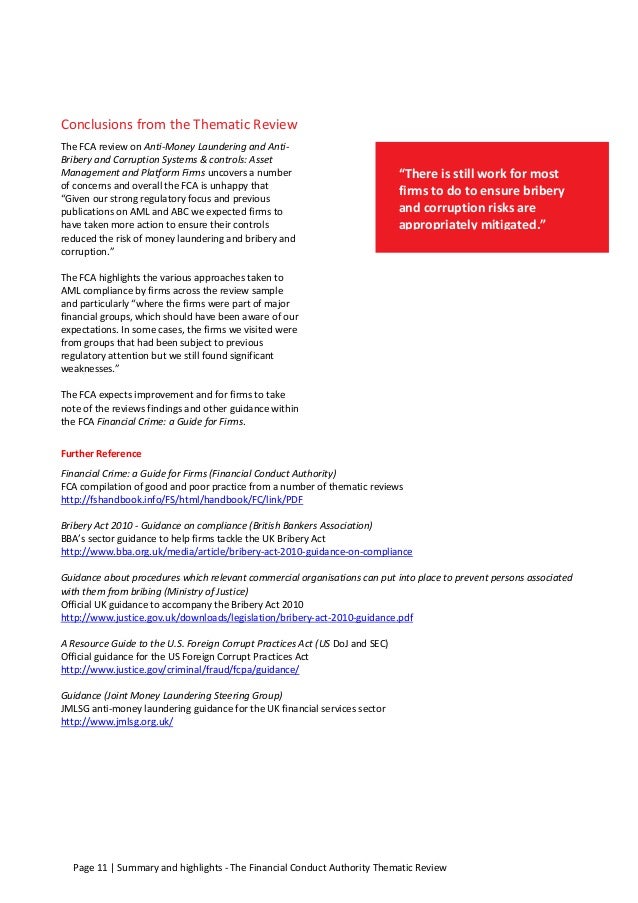 Anti Money Laundering And Anti Bribery And Corruption Systems Contr