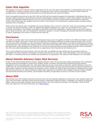 White paper cyber risk appetite defining and understanding risk in the ...