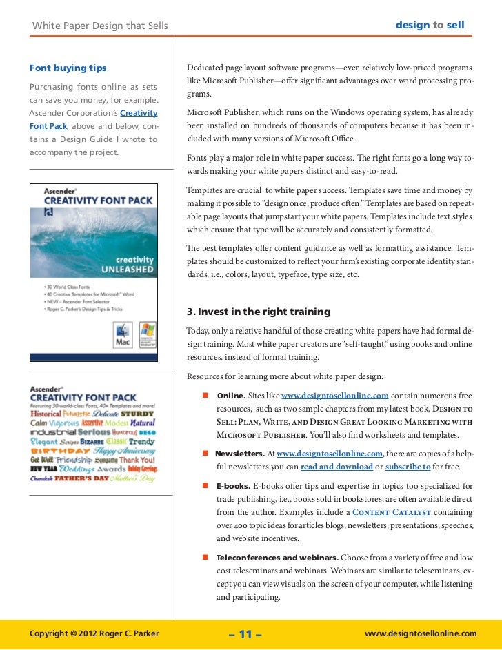 white paper design tips that sell white paper design template