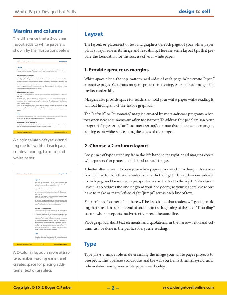 White paper writing tips