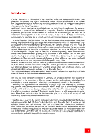 Digitalization in Public Transport | PDF