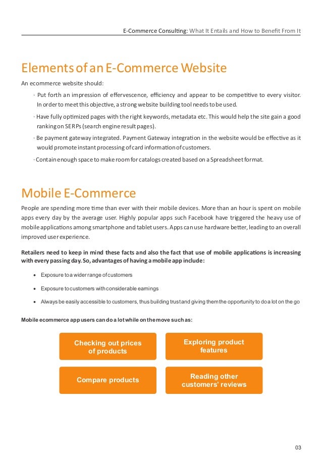 E-commerce Consulting