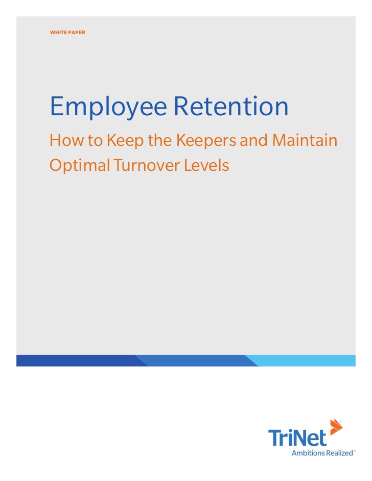 White Paper Employee Retention