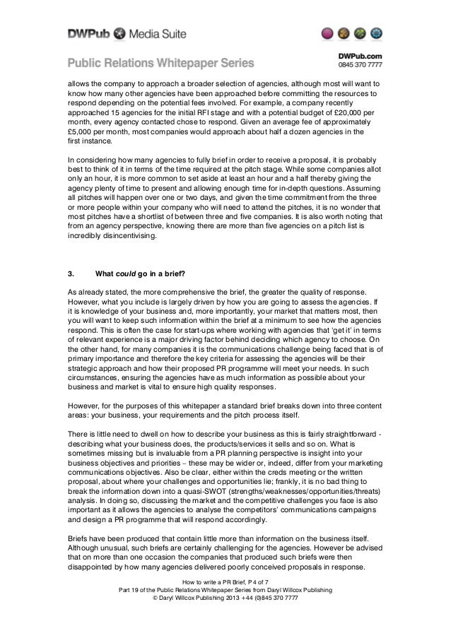 In-house public relations image