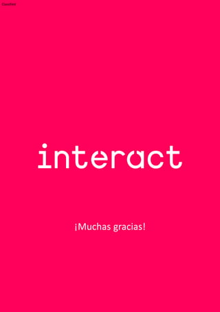 Classified
¡Muchas gracias!
 