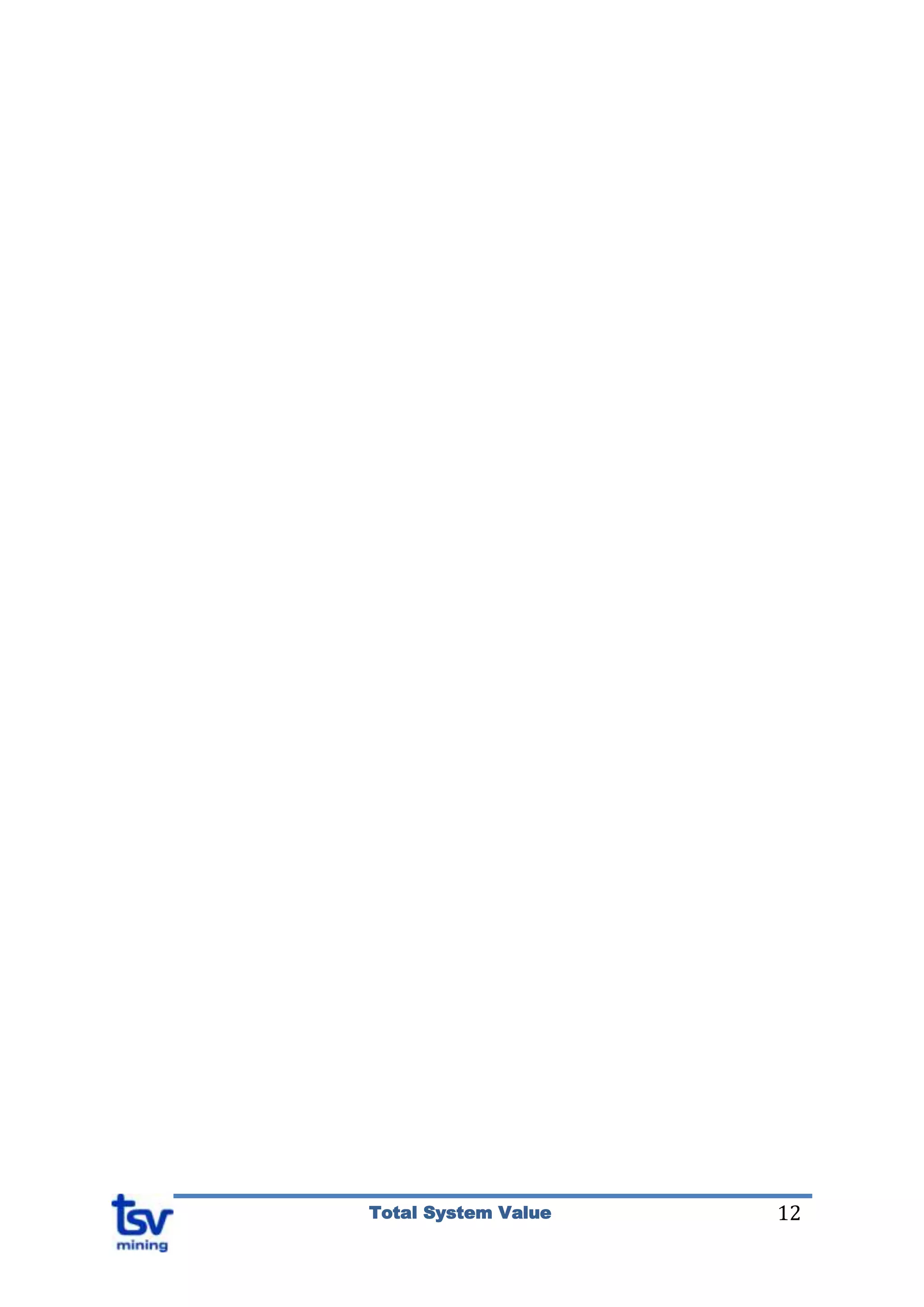 12Total System Value
 