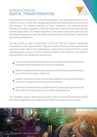 Digital transformation - whitepaper | PDF
