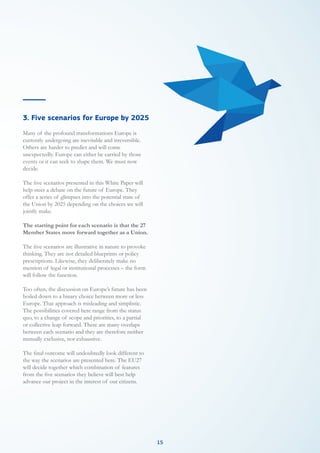 White paper on the future of Europe (CE) | PDF