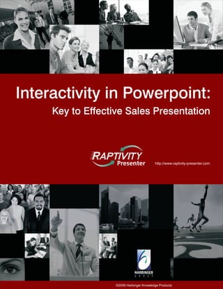 Interactivity in PowerPoint: Key To Effective Sales Presentation