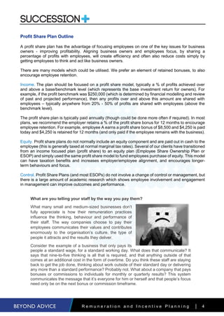 Remuneration and Incentive Planning | PDF