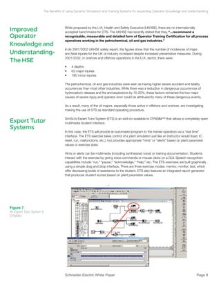 The Benefits of using Dynamic Simulation and Training Systems | PDF