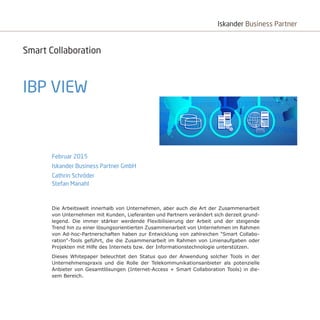 IBP_Whitepaper_Smart Collaboration